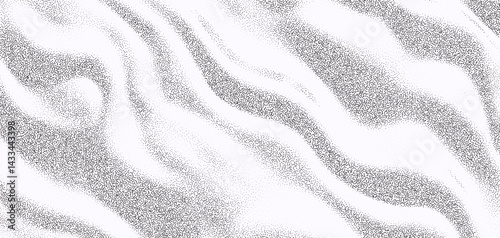 Halftone texture overlay depicting flowing water patterns in monochrome tones with a smooth appearance