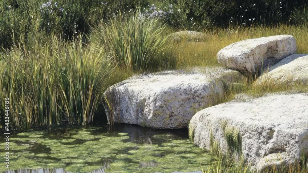 Rustic stone pathway garden design Rustic stone pathway garden design