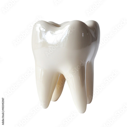tooth isolated on white background