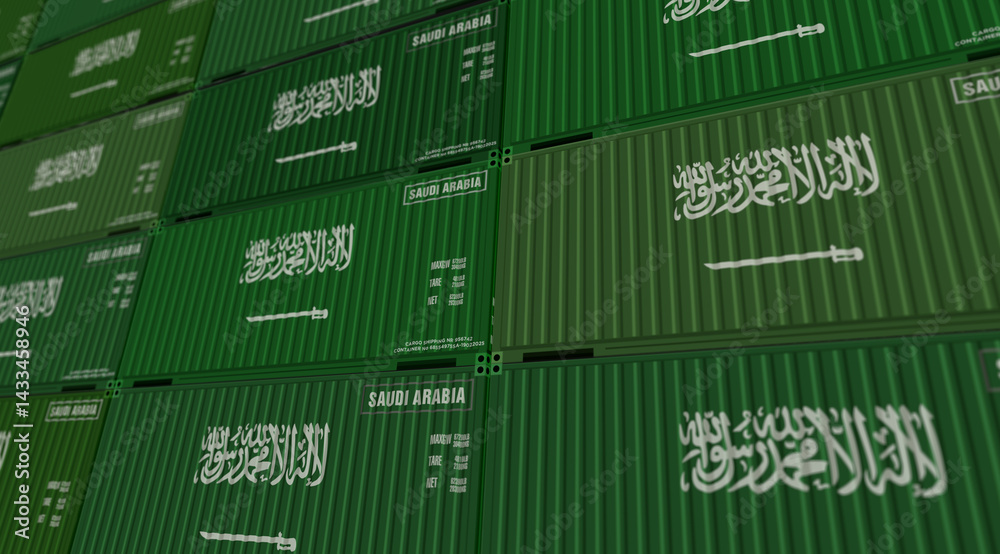 Saudi Arabia export cargo shipping containers