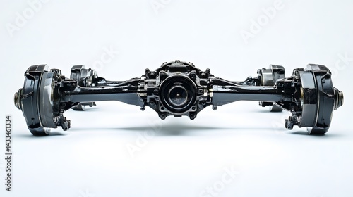 Rear Axle Assembly with Auto Part.