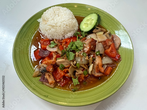 Com Duy Ga Chua Ngot