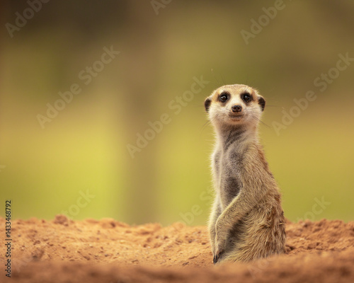 meerkat on guard
