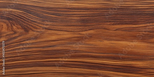 Rich, dark wood grain with a wavy pattern