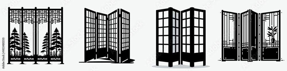 A Partition panel. Stationary graphic design. Dividing area component modular interior separation element for zone creation. A Partition panel. Stationary graphic design. Dividing area component modular interior separation element for zone creation.