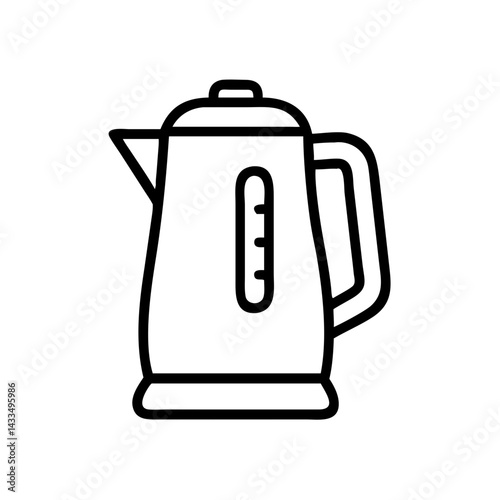 Electric Kettle for Water Icon Design