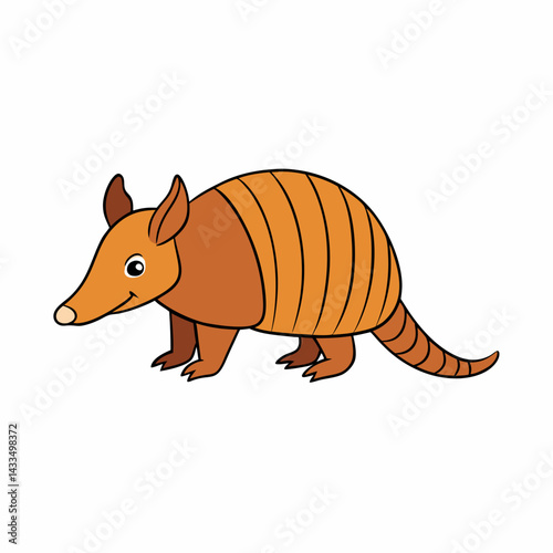 vector illustration of a fox