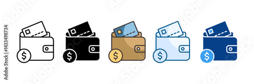 Payment Icon Set Multiple Style Collection