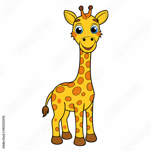 giraffe vector illustration