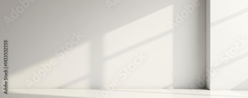 Minimalist bare plaster wall background with subtle texture, wallpaper, grunge, renovation