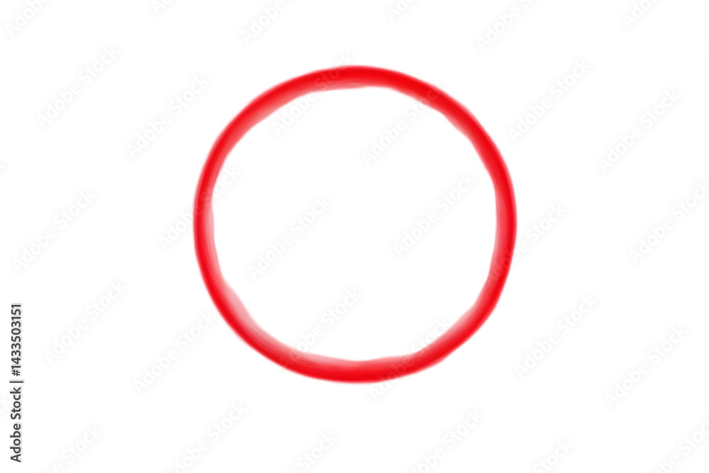 Abstract Illustration of a Glowing Red Circle on a Transparent Black Background Abstract Illustration of a Glowing Red Circle on a Transparent Black Background