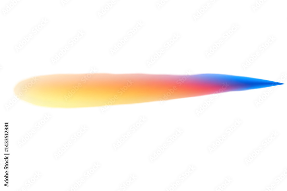 Abstract Shape Gradient in Vivid Colors on Black Background Illustration Abstract Shape Gradient in Vivid Colors on Black Background Illustration