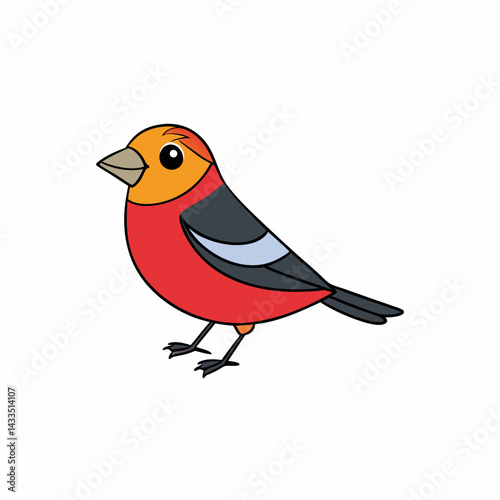 robin on a branch