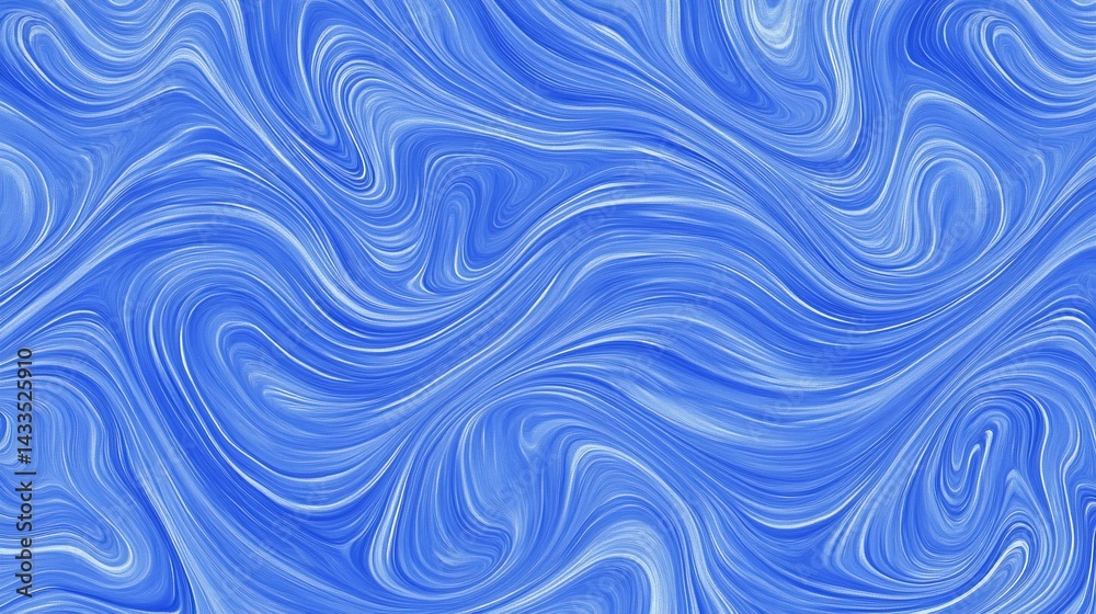 Abstract swirling blue pattern Abstract swirling blue pattern