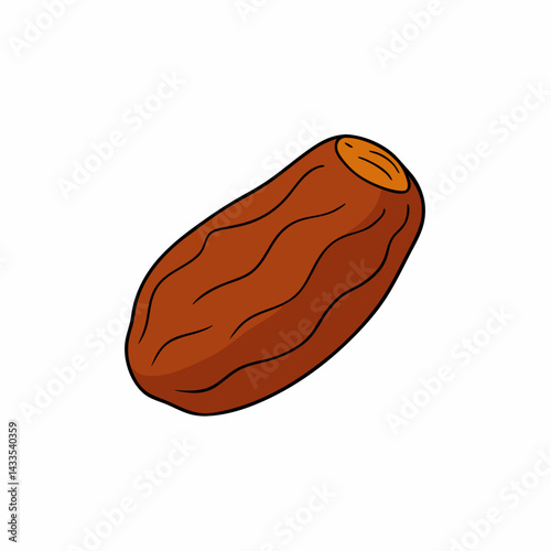 peanut isolated on white