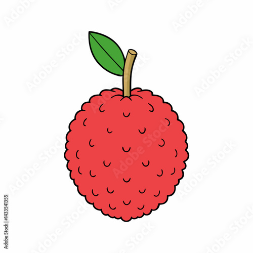 strawberry isolated on white background