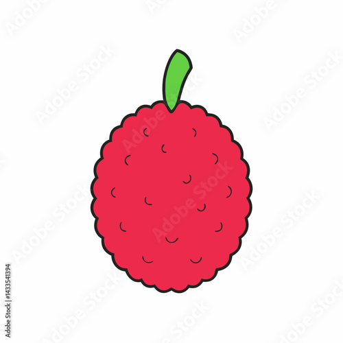 strawberry isolated on white background