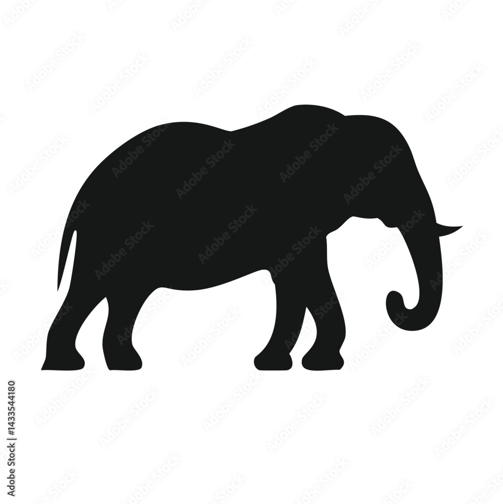 Obraz premium elephant vector illustration