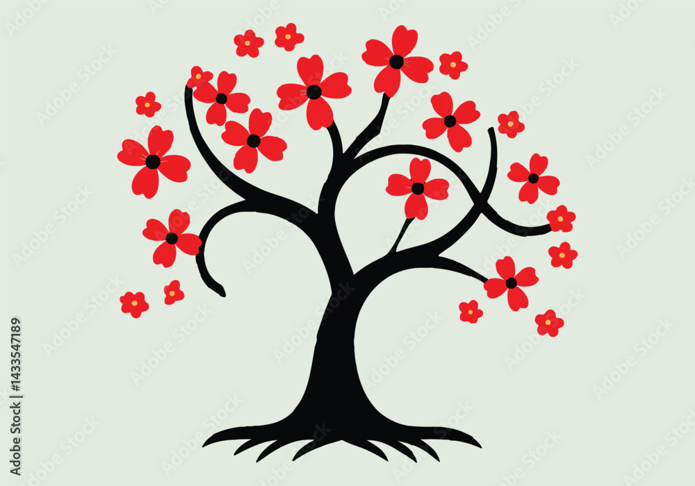 Obraz premium Minimalist PTSD Awareness Day Illustrations: Solid Color Vector Art Featuring Symbols of Hope, Recovery, Healing, and Support to Promote PTSD Awareness and Mental Health.
