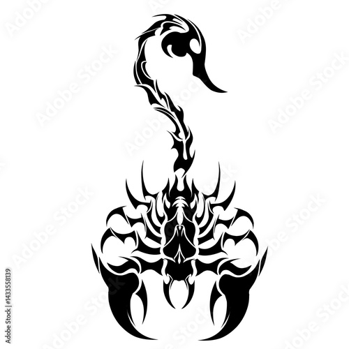 tribal tattoo design scorpion
