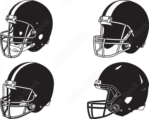 American Football Helmets