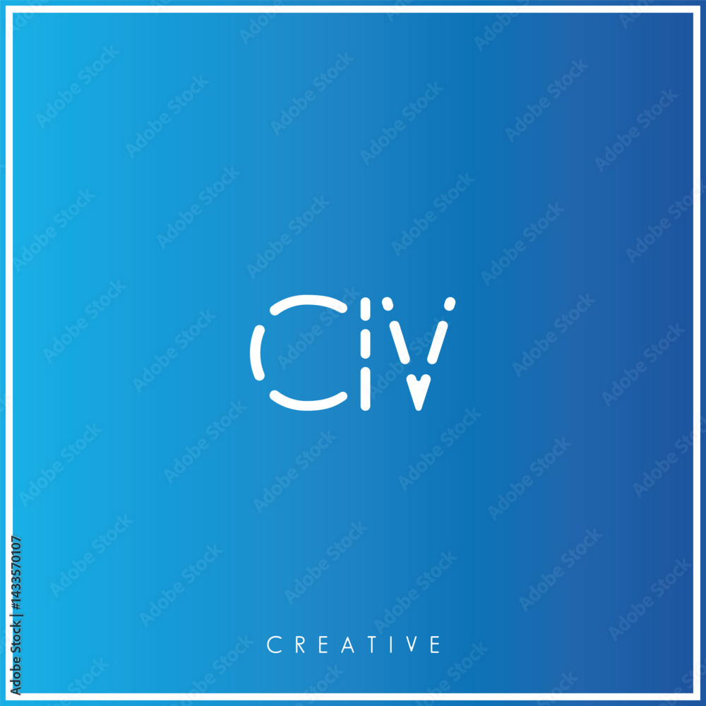 CIV Creative Minimal monogram and logo. Elegant leaves. Modern design. Premium Vector latter logo design. Creative Logo. Vector Illustration logo. letters Logo. Brand Identity Logo. Company Logo. CIV Creative Minimal monogram and logo. Elegant leaves. Modern design. Premium Vector latter logo design. Creative Logo. Vector Illustration logo. letters Logo. Brand Identity Logo. Company Logo.