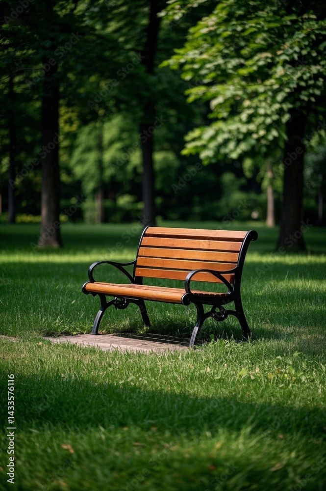 there is a bench in the middle of a grassy field there is a bench in the middle of a grassy field