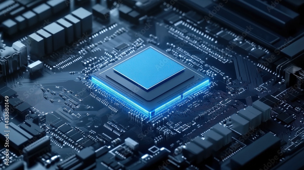 Advanced Microprocessor on Circuit Board Advanced Microprocessor on Circuit Board