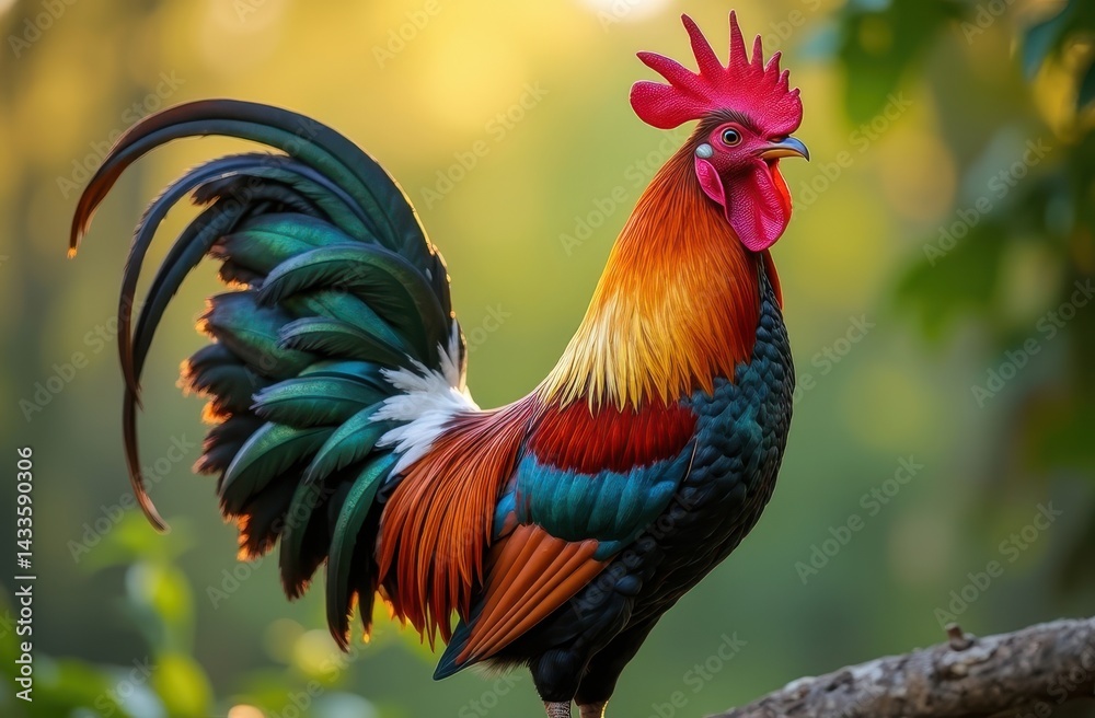 mage of a rooster standing proudly, captured in extraordinary detail. mage of a rooster standing proudly, captured in extraordinary detail.