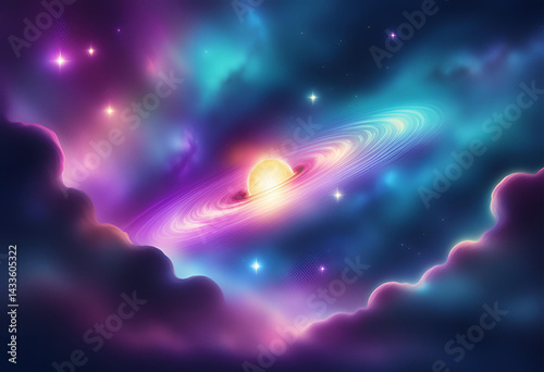 abstract space background