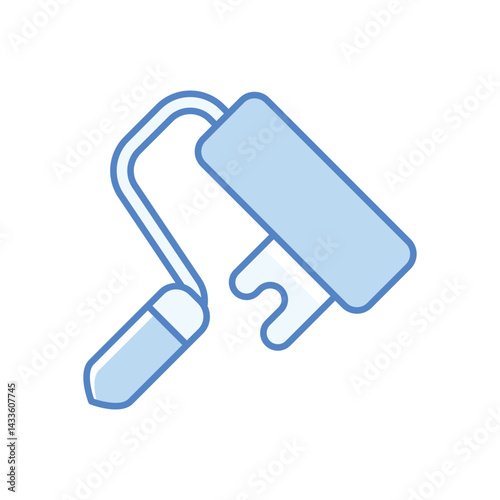 Paint Roller Icon vector stock illustration