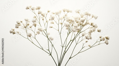 Elegant White Baby's Breath Flowers Bouquet for Weddings and Events