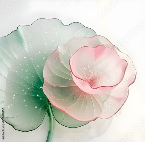 pink rose flower