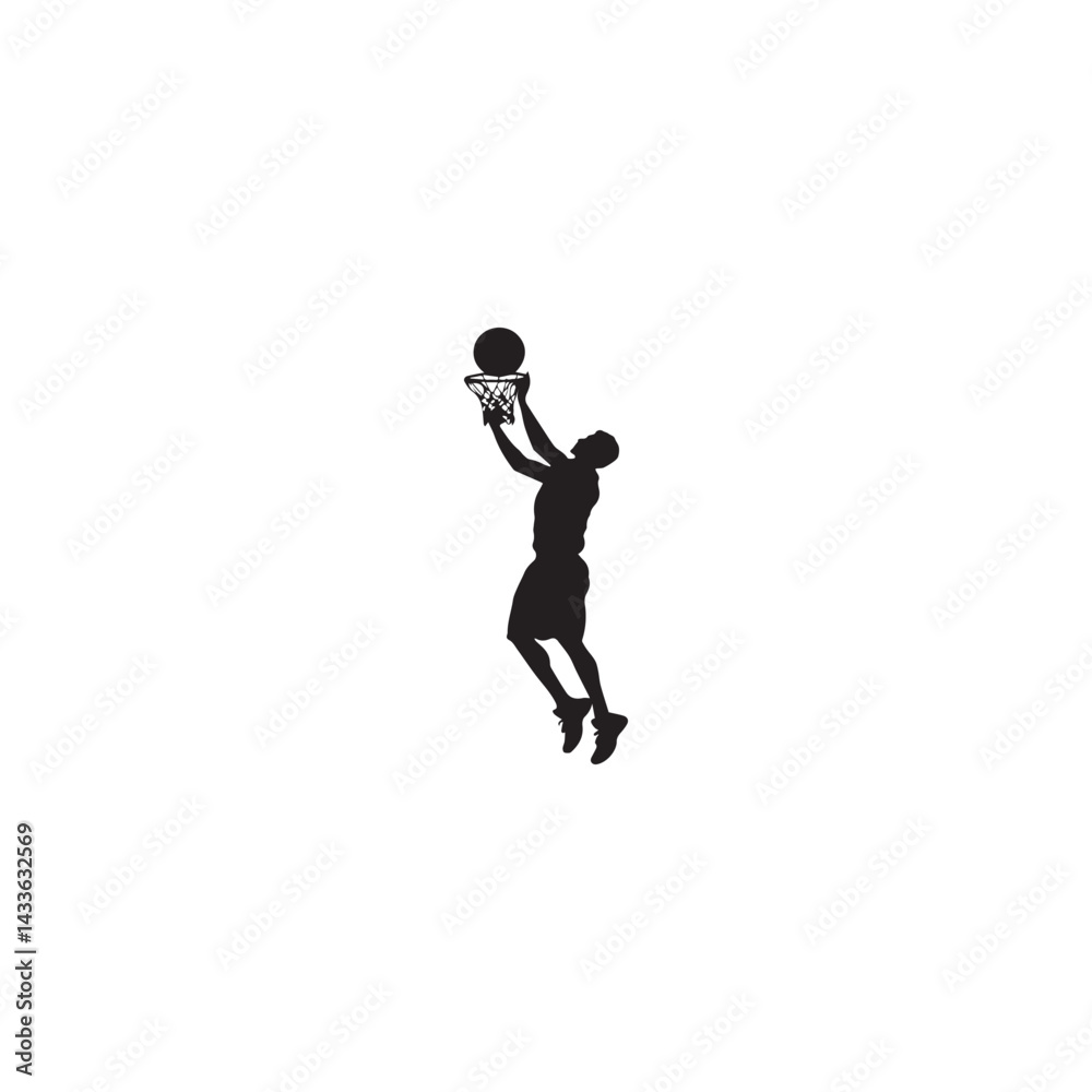 basketball player throws the ball into the hoop, vector, graphics, black and white
basketball player throws the ball into the hoop, vector, graphics, black and white
