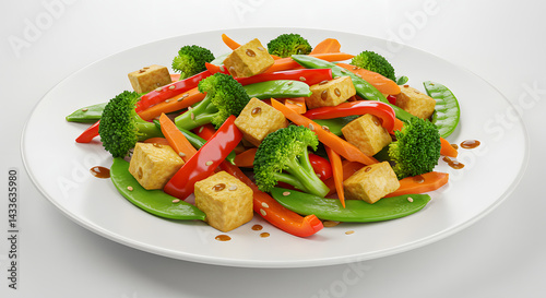 Vegetable Stir-Fry with Tofu

