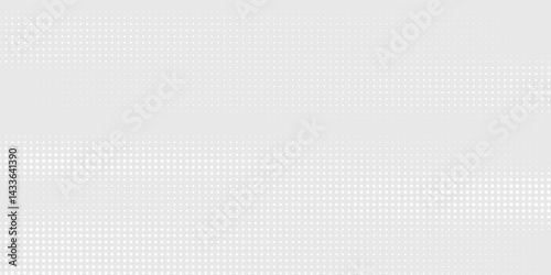 Dot white gray wave light technology texture background. Abstract big data digital concept.