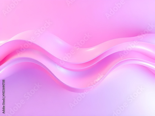 abstract pink background with waves