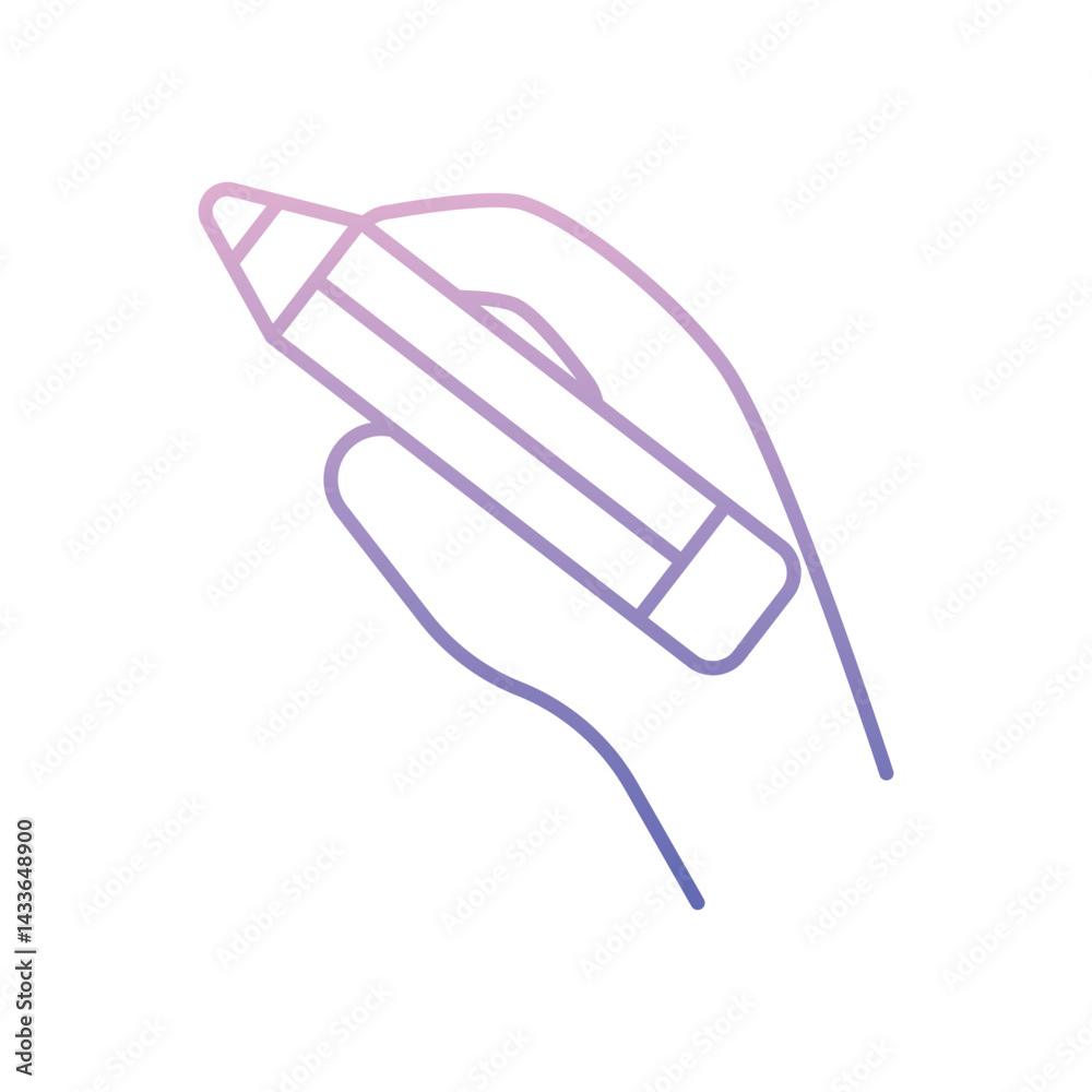 Sketching Icon vector stock illustration Sketching Icon vector stock illustration