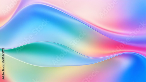 abstract colorful background with waves
