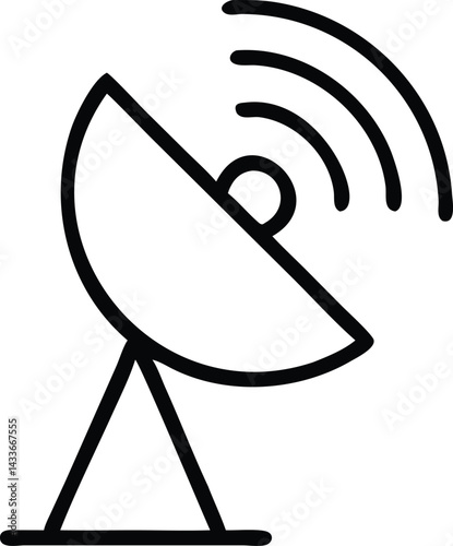Astronomy antenna astronomy architecture broadcasting icon