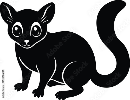 black and white cat