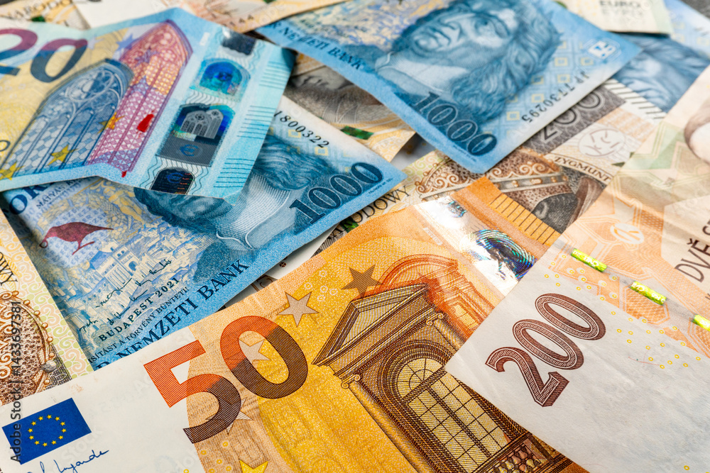 Banknotes.
