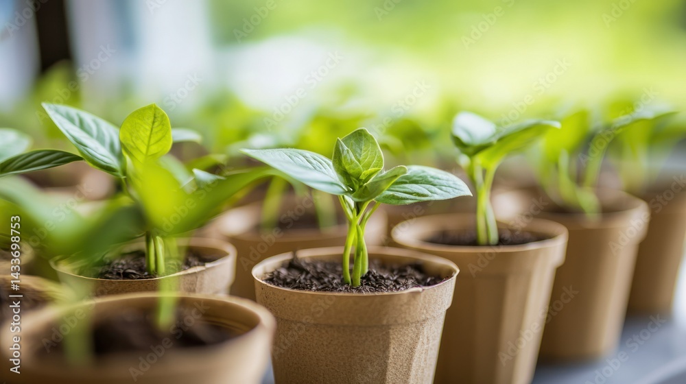 Event-branded mini potted plants as eco-friendly gifts Event-branded mini potted plants as eco-friendly gifts