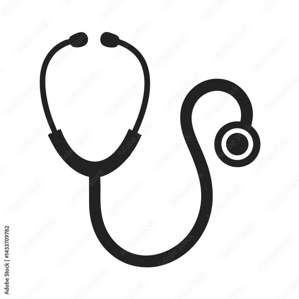 stethoscope on white background stethoscope on white background