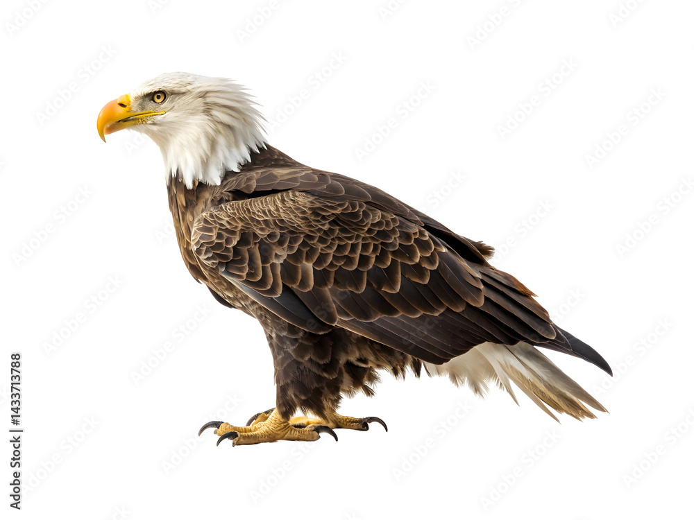 Fototapeta premium The american bald eagle