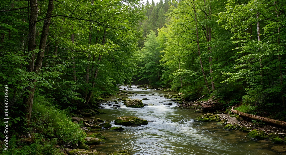 Obraz premium Emerald Embrace AI Generated