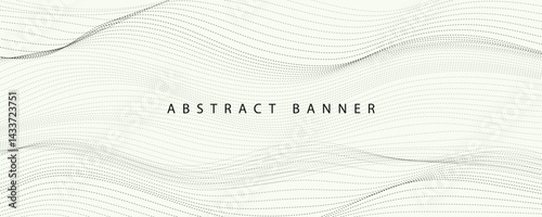 abstract background with waves
