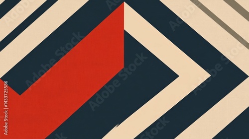 Abstract Geometric Pattern with Red and Navy Lines Free Download Abstract Geometric Pattern with Red and Navy Lines - GFXLoad