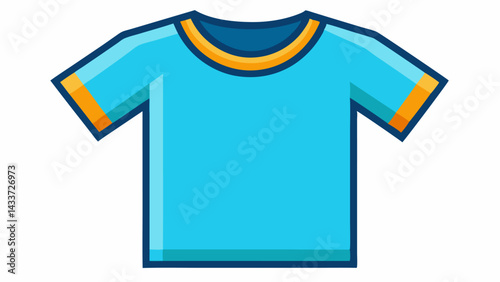 T-shirt on white background.
