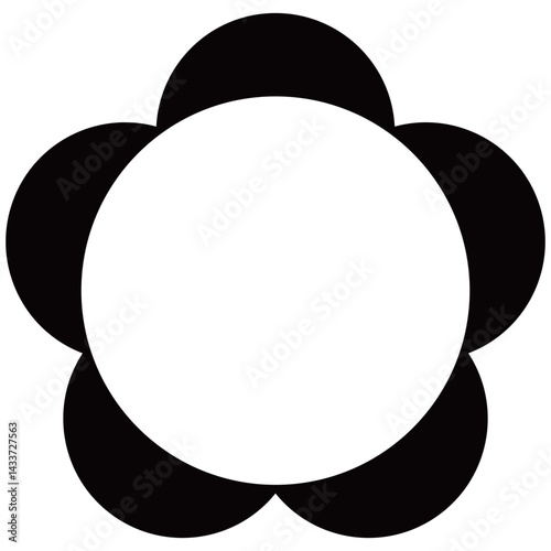 家紋です。梅輪といいます。